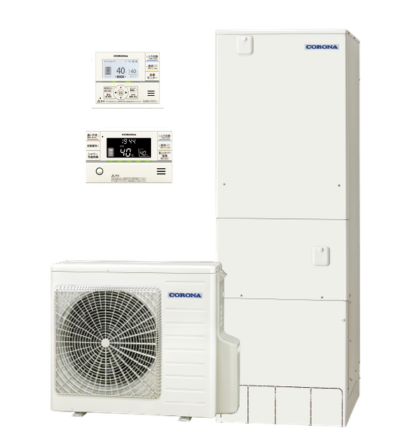 コロナ エコキュート ハイグレードタイプ CHP-E37AZ2 無線LAN対応リモコン付属