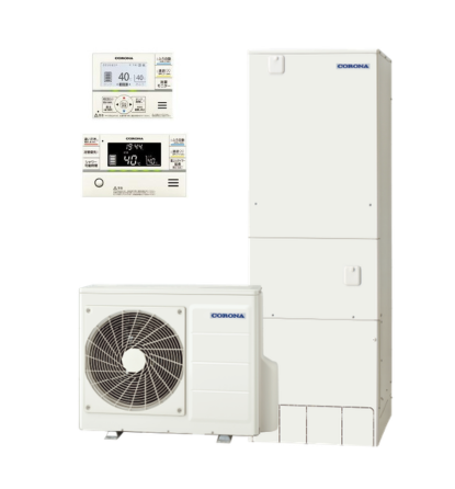 コロナ プレミアムエコキュート CHP-HXE37AZ2 無線LAN対応リモコン付属